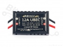 Spanningsconverter DC-DC UBEC - Uin:7-25,5V Uout:5/6/7,4V 12A/20A max.